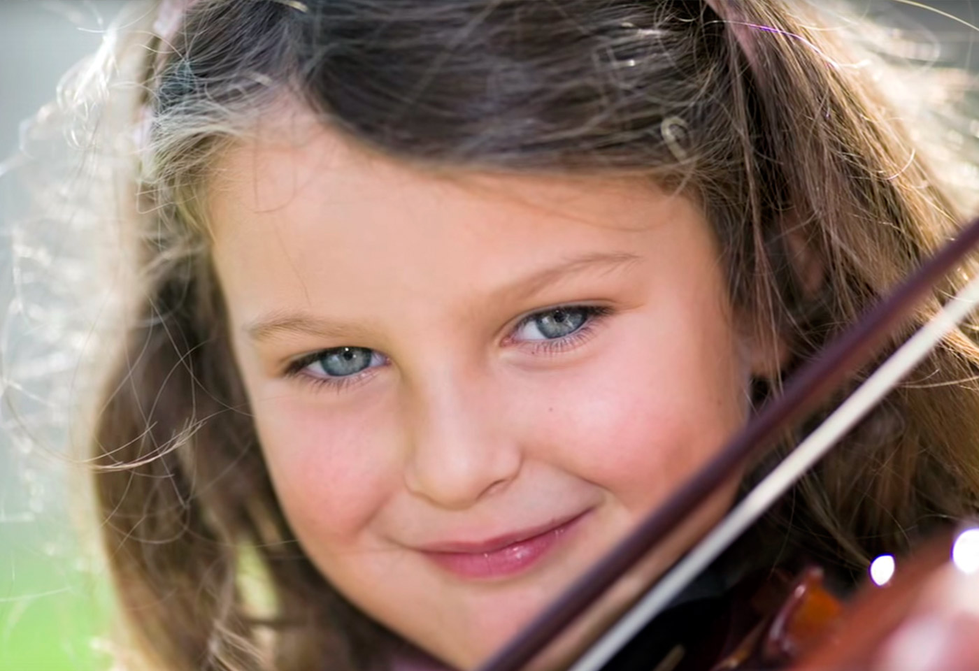girl smiling
